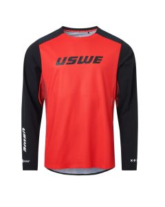 USWE Lera Off-Road Jersey Adult Flame Red - 2XL - 80951001400108