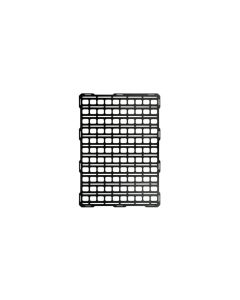 BuiltRight Industries 16in x 23.5in Tech Plate Steel Mounting Panel - Black - 201014