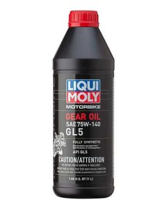 LIQUI MOLY 1L Motorbike Gear Oil (GL5) SAE 75W140 - 20088