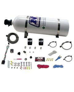 Nitrous Express All Dodge EFI Single Nozzle Nitrous Kit (35-150HP) w/15lb Bottle - 20921-15