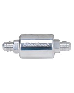Russell Performance Polished Aluminum (3in Length 1-1/4in dia. -6 male inlet/outlet) - 650140