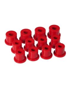 Prothane 80-86 Nissan 720 2/4wd Spring & Shackle Bushings - Red - 14-1001
