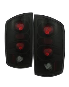 Spyder Dodge Ram 02-06 1500/Ram 2500/3500 03-06 Euro Style Tail Lights Black Smoke ALT-YD-DRAM02-BSM - 5078100