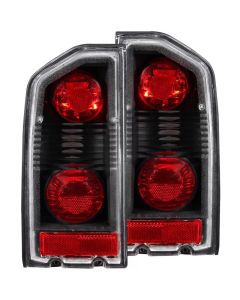 ANZO 1988-1998 Suzuki Vitara Taillights Black- ANZO-211134