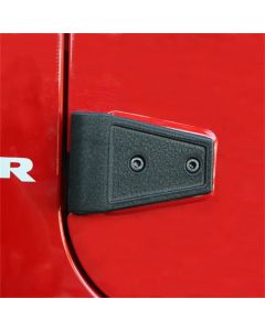 Rugged Ridge 07-18 Jeep Wrangler Unlimited JK Black Door Hinge Cover Kit - 11202.05