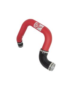aFe BladeRunner 2.5in Red IC Tube Hot Side w/ Coupling & Clamp Kit 2016 GM Colorado/Canyon 2.8L - 46-20268-R