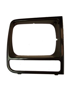 Omix RH Black Headlight Bezel 97-01 Jeep Cherokee (XJ) - 12419.18