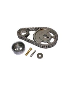 COMP Cams Adjustable Roller Timing Set for Small Block Chevy 283-400 1962-1996, Steel Gears, Billet Aluminum Housing - 3135KT