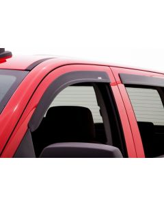 AVS 14-18 Chevy Silverado 1500 Crew Cab Ventvisor Low Profile Window Deflectors 4pc - Matte Black - 774033