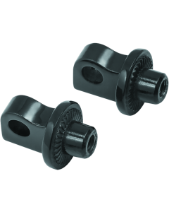 Kuryakyn Splined Peg Adapter Harley-Davidson Male Mount Black - 8888