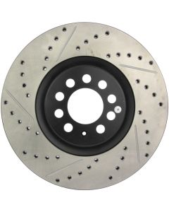 StopTech Slotted & Drilled Sport Brake Rotor - 127.33062R