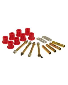 Prothane 76-86 Jeep CJ5/7/8 Front Shackle Bushings - Red - 1-814