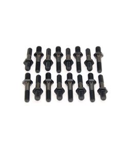 COMP Cams 7/16in Magnum Studs, Steel, Black Oxide Finish, 7/16"-20 Thread, Universal Fit - 4503-16