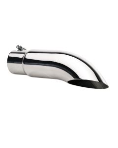 Gibson Turn Down Slash-Cut Tip - 3in OD/2.5in Inlet/12in Length - Stainless - 500383