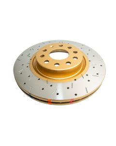DBA 06-08 Audi A3 / 10/06+ TT / 10/04-10 VW Golf Front Drilled & Slotted 4000 Series Rotor - DBA42806XS