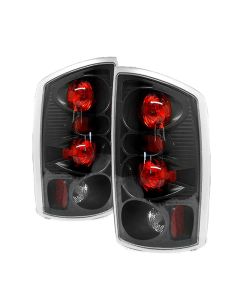 Spyder Dodge Ram 02-06 1500/Ram 2500/3500 03-06 Euro Style Tail Lights Black ALT-YD-DRAM02-BK - 5002525