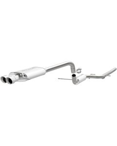 MagnaFlow Performance Cat-Back Exhaust System Dual Straight Drive Side Rear Exit 11-14 VW Jetta 2.0L - 15486