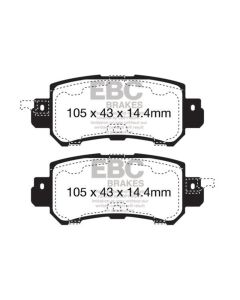 EBC 12+ Mazda CX-5 2 Yellowstuff Rear Brake Pads - DP42135R