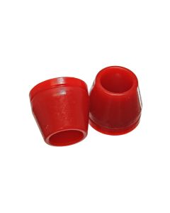 Energy Suspension 70-78 Nissan 240Z/260Z/280Z Red Front and Rear McPherson Strut Bump Stop Set - 7.6104R