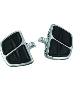 Kuryakyn Kinetic Mini Boards With Adapter Chrome - 7610