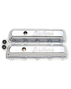 Edelbrock Valve Cover Signature Series Oldsmobile 350-455 CI V8 Chrome - 4485