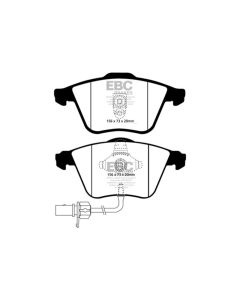 EBC 02-04 Audi A6 Quattro 2.7 Twin Turbo Sedan (4 Pad Set) Ultimax2 Front Brake Pads - UD915