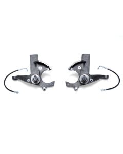 MaxTrac 82-04 Chevrolet S-10 2WD 3in Front Lift Spindles w/Extended DOT Compliant Brake Lines - 700130