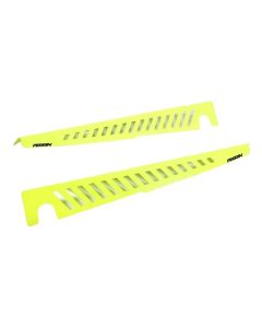 Perrin 22-23 Subaru WRX Fender Shroud Set - Neon Yellow - PSP-ENG-551NY