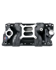 Edelbrock Intake Manifold RPM Air-Gap Small-Block Chevy 262-400 Black - 75013