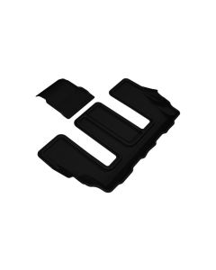 3D MAXpider 2017-2020 GMC Acadia Kagu 3rd Row Floormats - Black - L1GM02231509