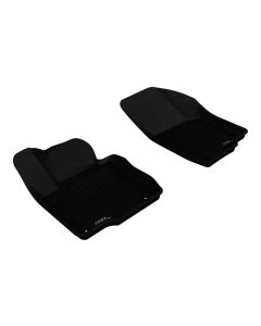 3D MAXpider 2012-2019 Volkswagen Passat Kagu 1st Row Floormat - Black - L1VW05611509