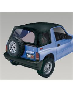 Rugged Ridge XHD S-Top Black Denim Clear Windows 88-94 Sidekicks - 53722.15