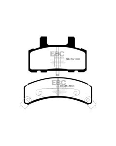EBC 97-99 Cadillac Deville 4.6 (Rear Drums) Ultimax2 Front Brake Pads - UD369