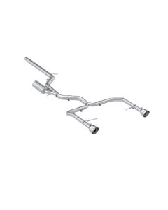MBRP 3" T304 Stainless Steel Street Catback 2.5" Dual Split Rear Volkswagen Jetta GLI 2.0 TSI 2022+- - S4615304