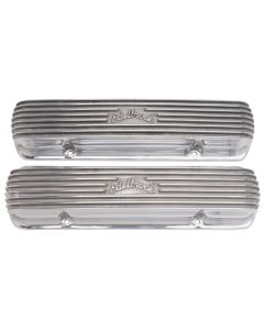 Edelbrock Valve Cover Classic Series Pontiac 1962-1979 301-455 CI V8 Polshed - 4130