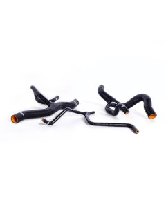 Mishimoto 2016+ Chevrolet Camaro 2.0T w/HD Cooling Package Silicone Radiator Hose Kit - Black - MMHOSE-CAM4-16HDBK