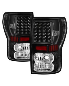 Xtune Toyota Tundra 07-13 LED Tail Lights Black ALT-ON-TTU07-LED-BK - 5013200