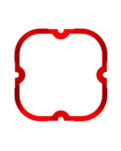 KC HiLiTES FLEX ERA 4 Color Bezel Ring Red (ea) - 30571