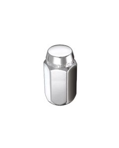 McGard Hex Lug Nut (Cone Seat) 9/16-18 / 7/8 Hex / 1.75in. Length (4-Pack) - Chrome - 64008