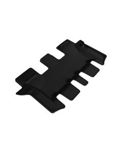 3D MAXpider 2016-2020 Kia Sorento 7-Seat Kagu 3rd Row Floormats - Black - L1KA03031509