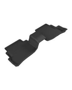 3D MAXpider 2016-2019 Mazda CX-9 Kagu 2nd Row Floormats - Black - L1MZ05721509