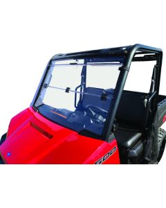 QuadBoss 17-21 Polaris Ranger 500 Windbreak Folding Windshield - 375783