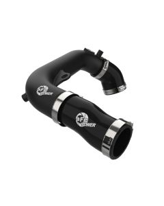 aFe 2024+ Jeep Wrangler JL L4-2.0L (t) BladeRunner 2-1/2in Aluminum Hot Charge Pipe - Black - 46-20778-B