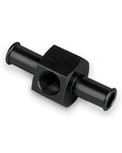 Moroso Fuel Pressure Gauge Fitting - 3/8in Line w/Hose Fitting - 65360