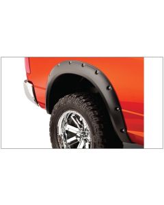 Bushwacker 10-18 Dodge Ram 2500 Fleetside Pocket Style Flares 2pc 67.4/76.3/96.3in Bed - Black - 50038-02