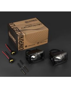 Alpharex 15-20 Ford F150/17-22 Super Duty DoubleTap Dual Color LED Projector Fog Lights - 210009
