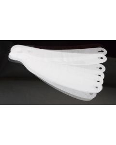 RaceQuip 3 mm Thick Helmet Shield Tear Off Plastic Clear RaceQuip Full Face Helmet - Set of 10 - RAC