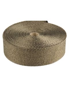 Torque Solution Exhaust Wrap Universal 1inx50ft - Volcanic Rock - TS-EW-1X50L