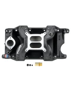 Edelbrock Intake Manifold RPM Air-Gap Small-Block Chrysler 340-360 Black - 75763
