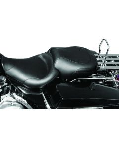 Mustang 97-07 Harley Road King, 06-07 Street Glide, 00-05 Eagle Std Touring Solo Seat - Black - 75459
